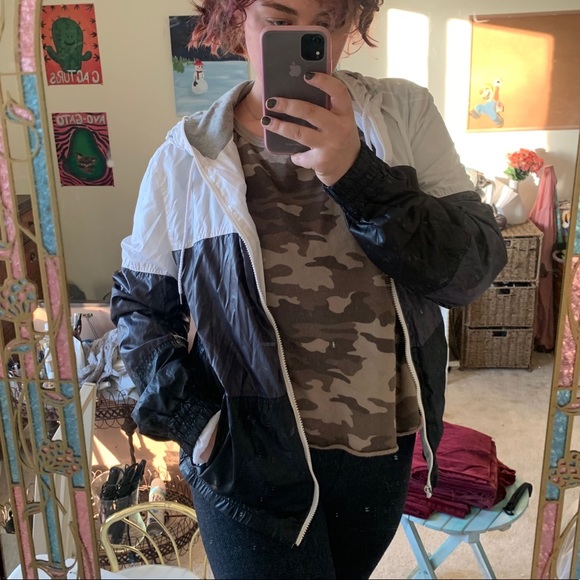 Color Block Windbreaker jacket - Picture 1 of 4